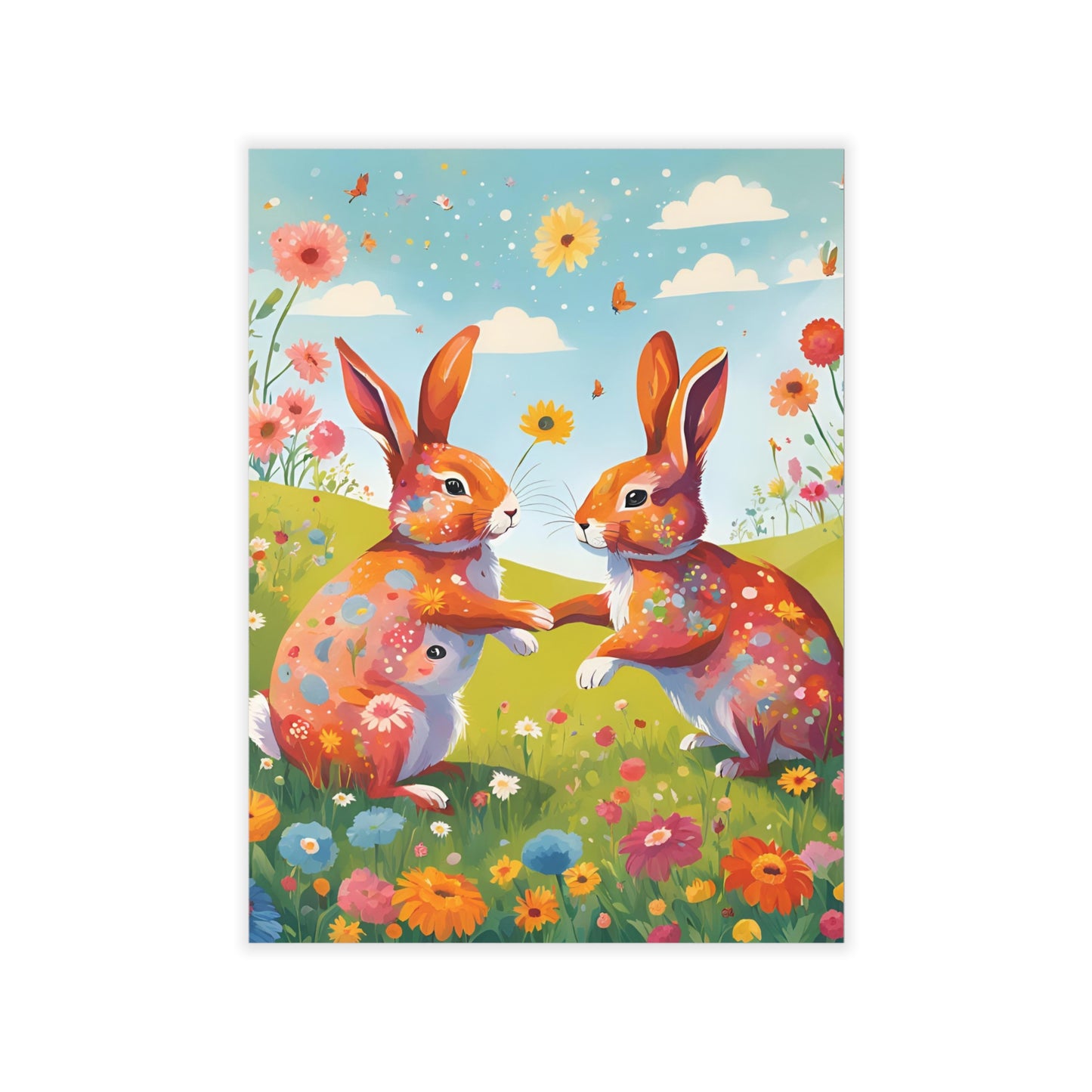 Bunny Wall Decals For Kids