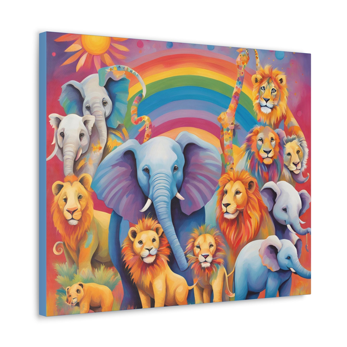 Animal Canvas For Kids