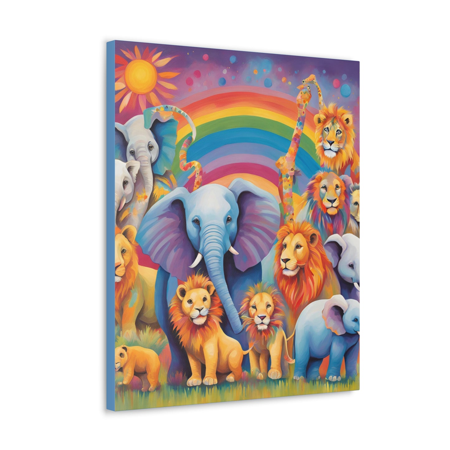 Animal Canvas For Kids