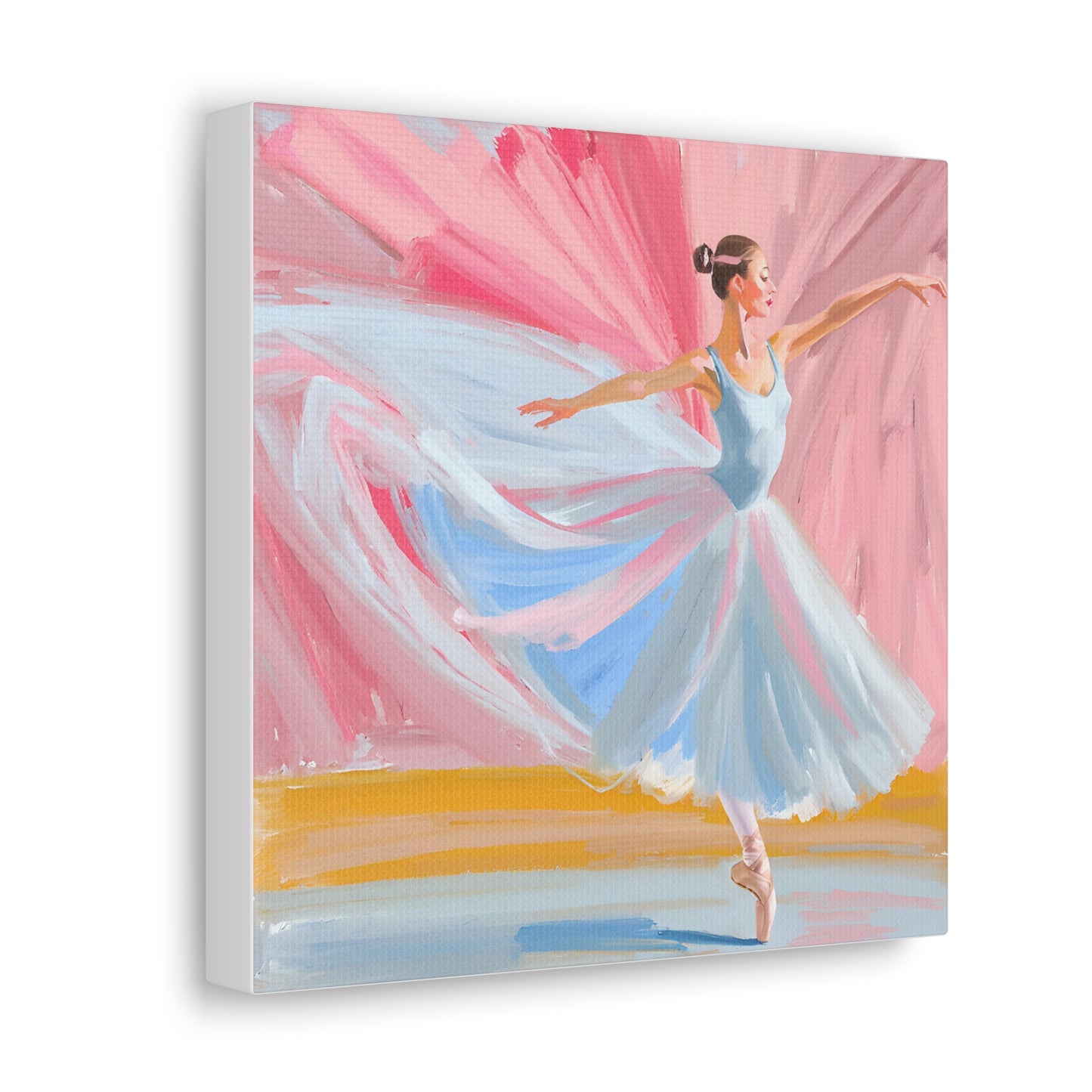 Elegant Ballerina Canvas Gallery Wraps - Perfect for Dance Lovers and Art Enthusiasts