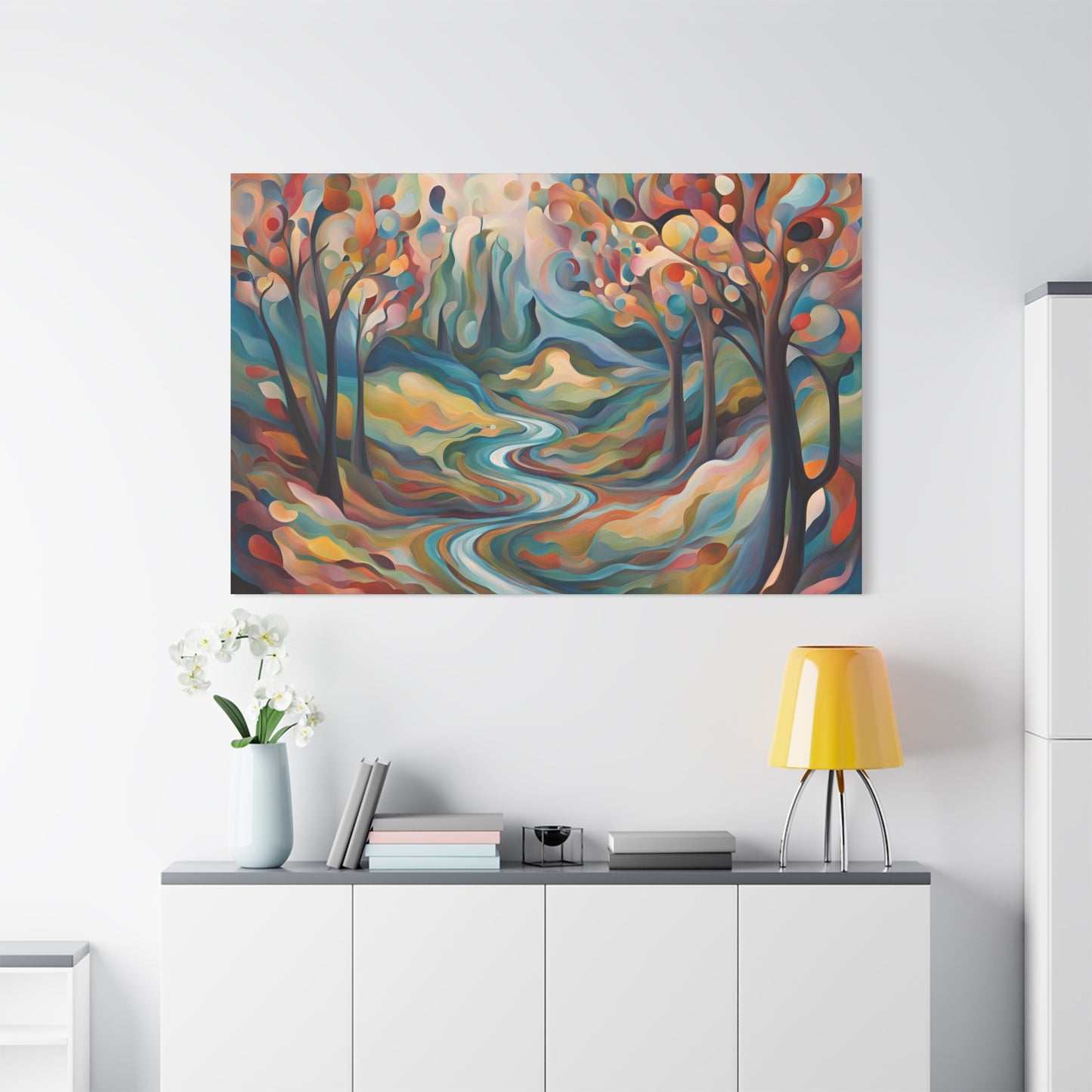 Colorful Landscape Canvas Wall Art - Home Decor