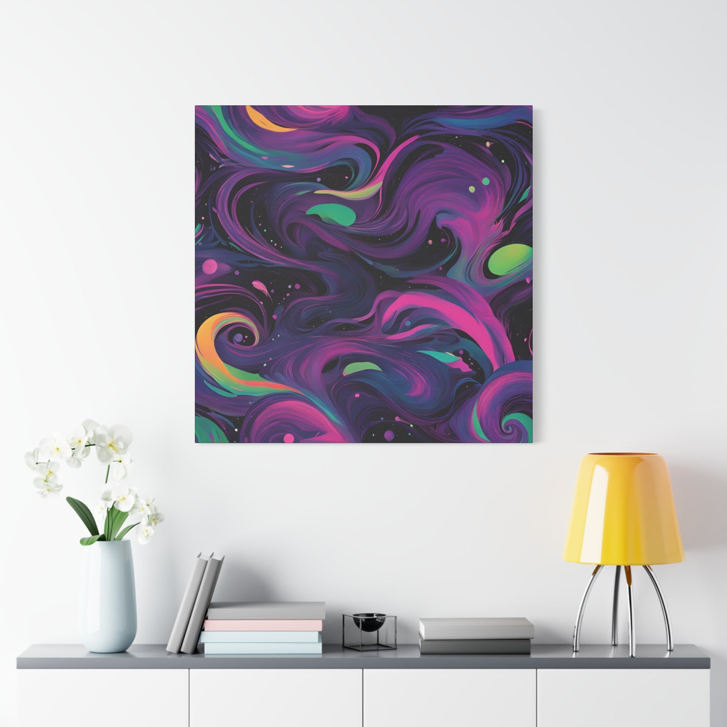 Vibrant Abstract Canvas Art - Wall Decor