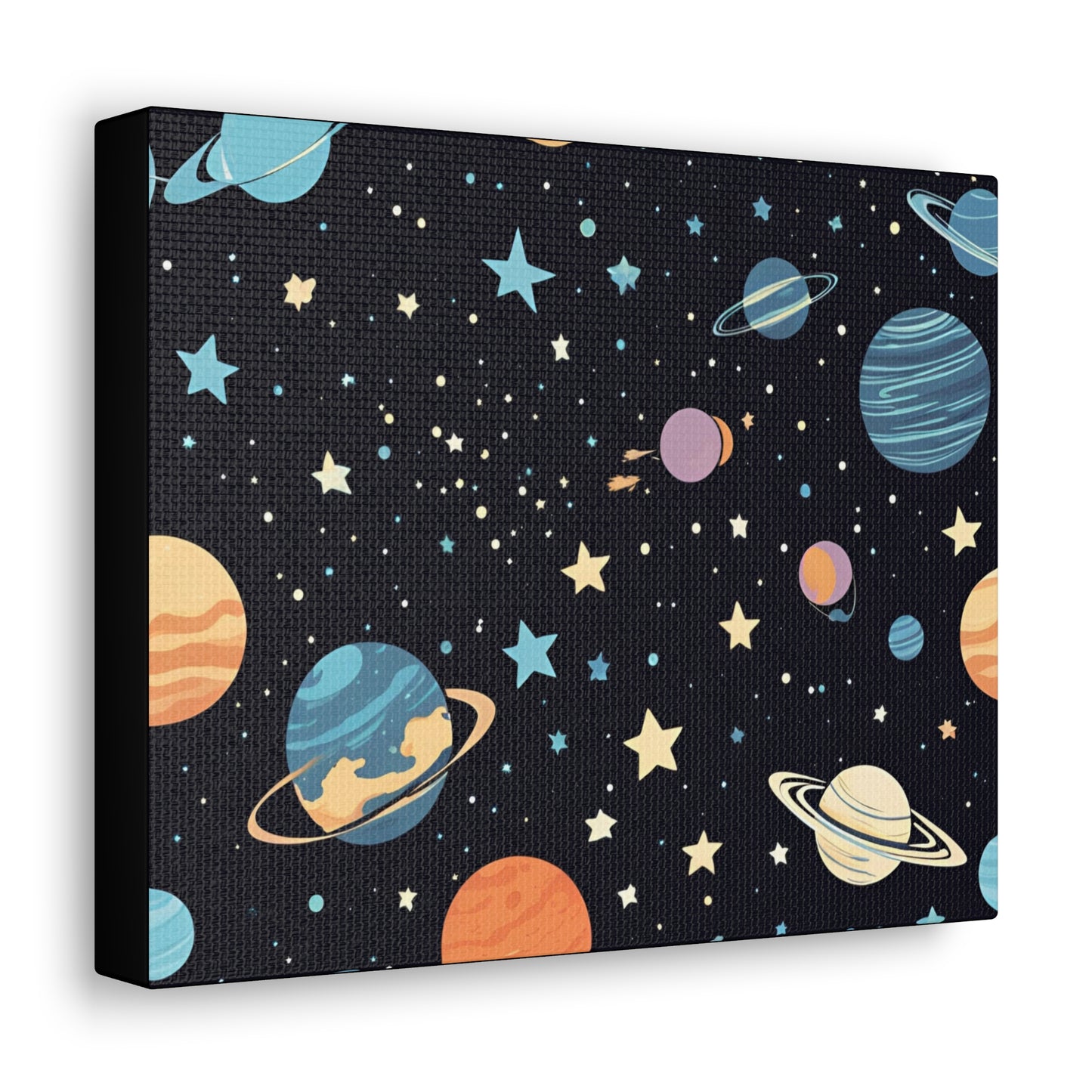 Space Canvas Wraps For Kids Room