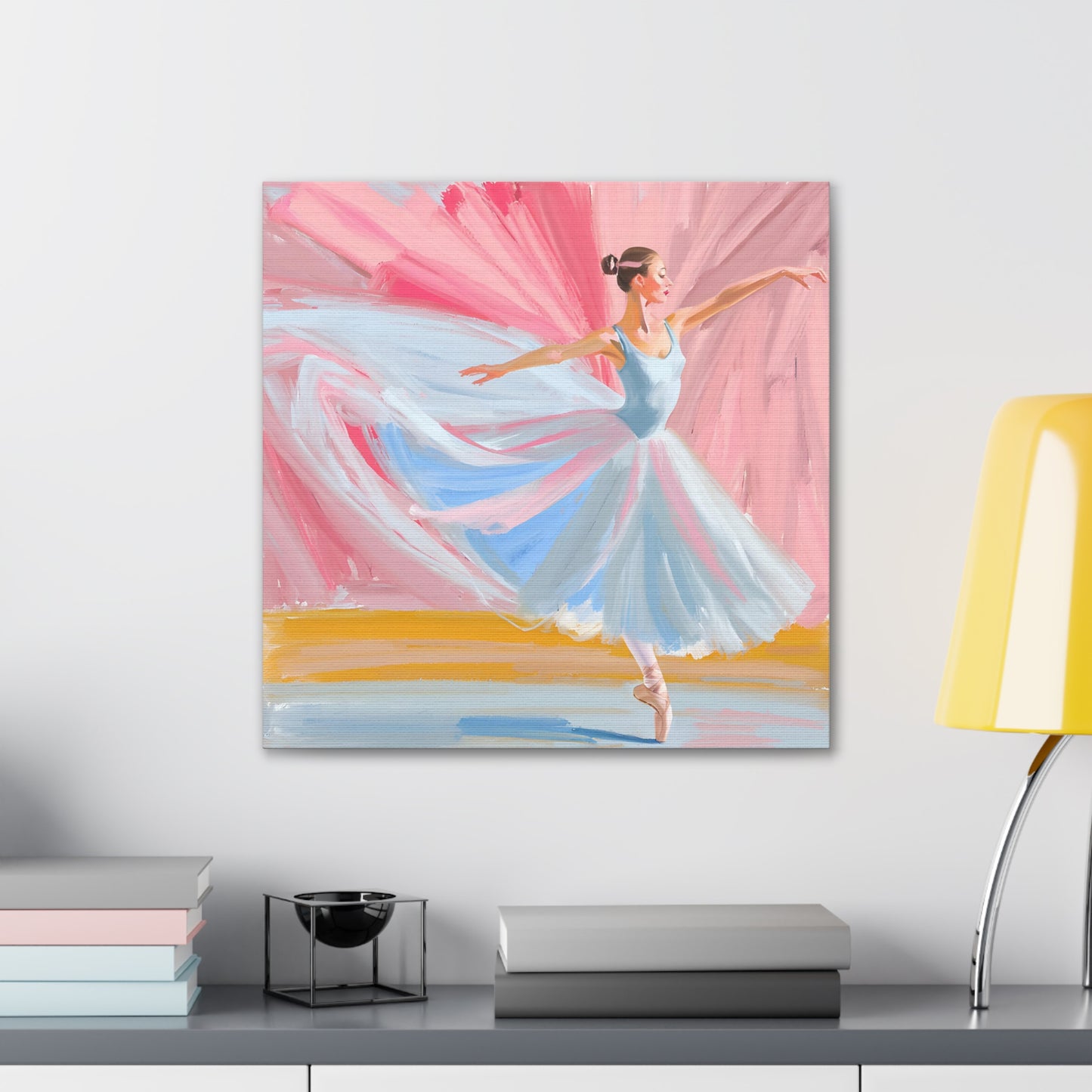 Elegant Ballerina Canvas Gallery Wraps - Perfect for Dance Lovers and Art Enthusiasts