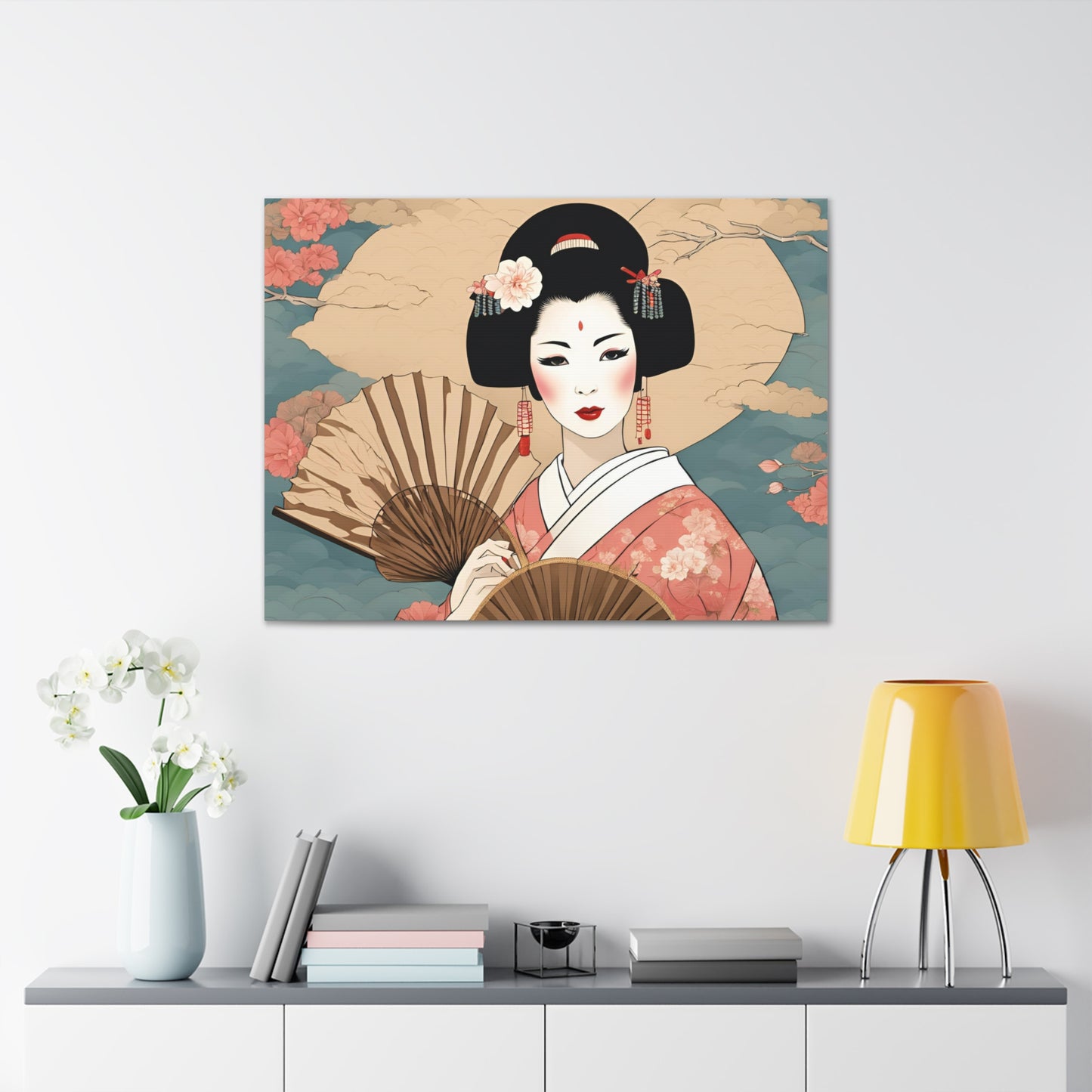 Geisha Canvas Wrap