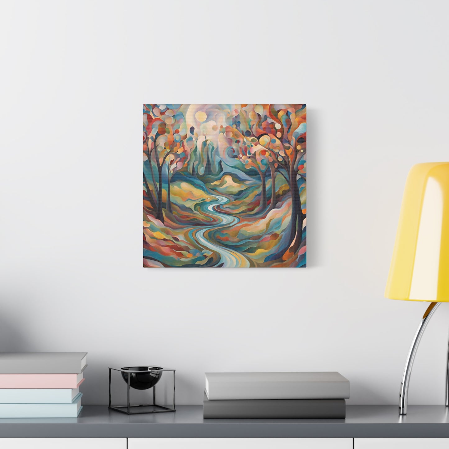 Colorful Landscape Canvas Wall Art - Home Decor