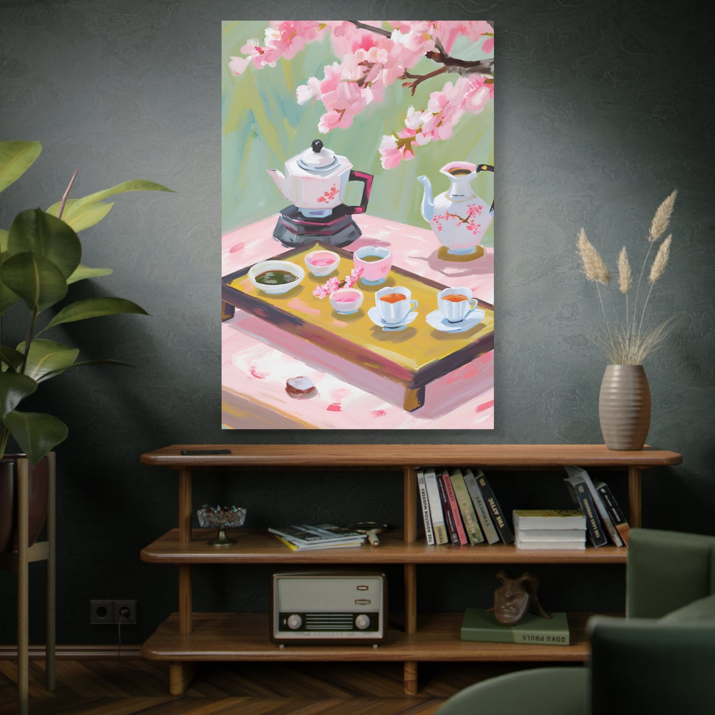 Canvas Print Japanese Tea Ceremony