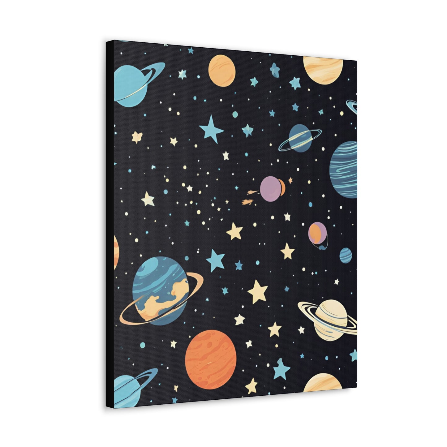 Space Canvas Wraps For Kids Room