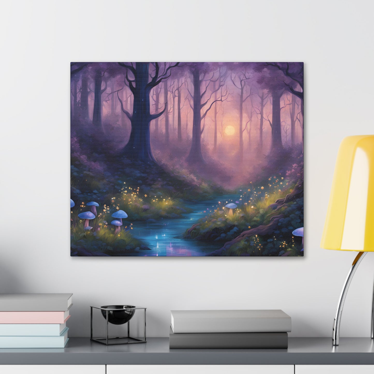 Nature Canvas Gallery Wrap - Mystical Forest Wall Art