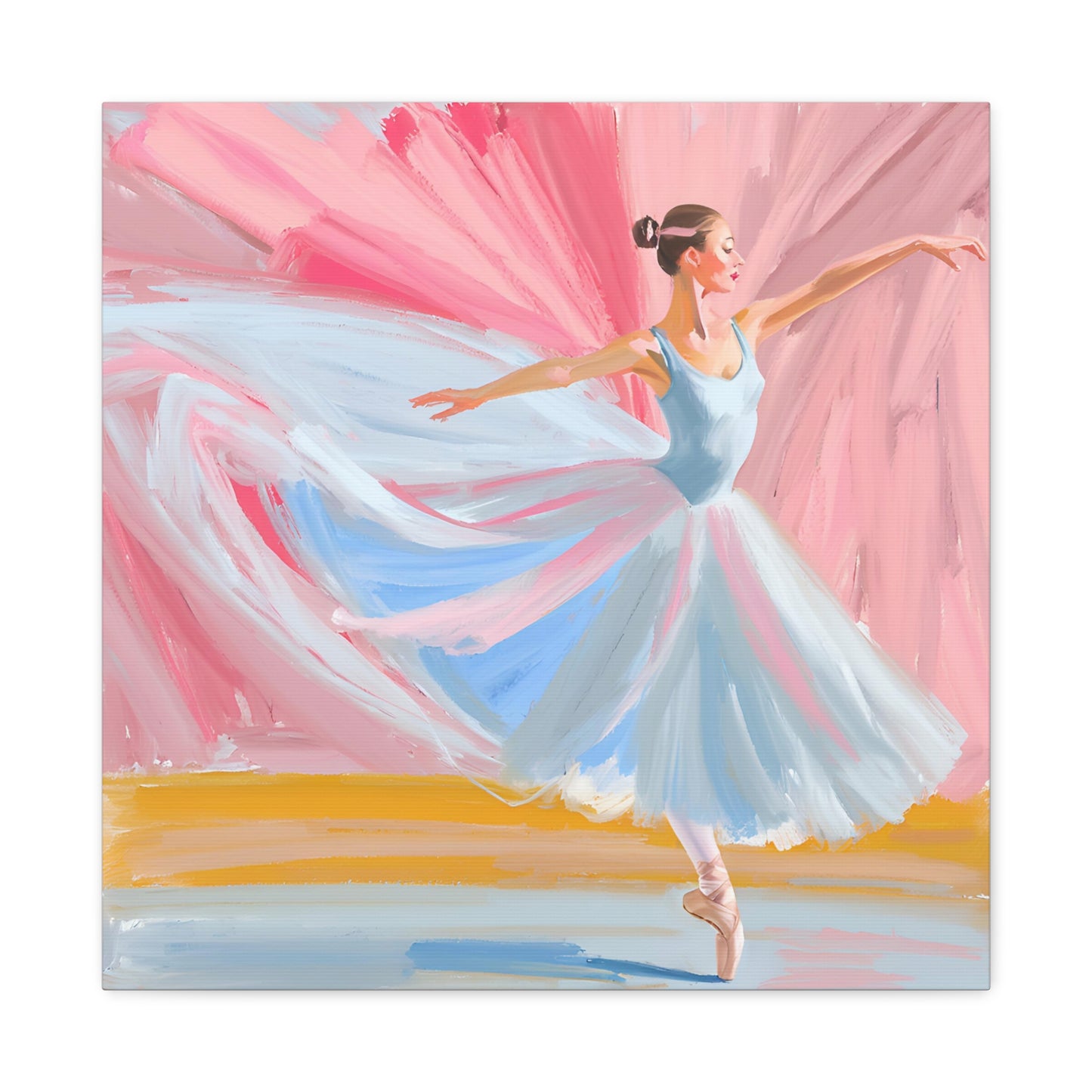 Elegant Ballerina Canvas Gallery Wraps - Perfect for Dance Lovers and Art Enthusiasts