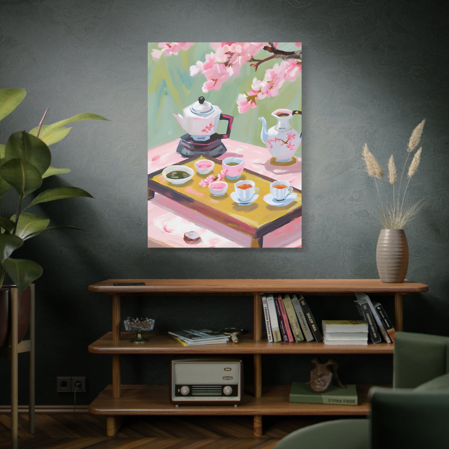 Canvas Print Japanese Tea Ceremony