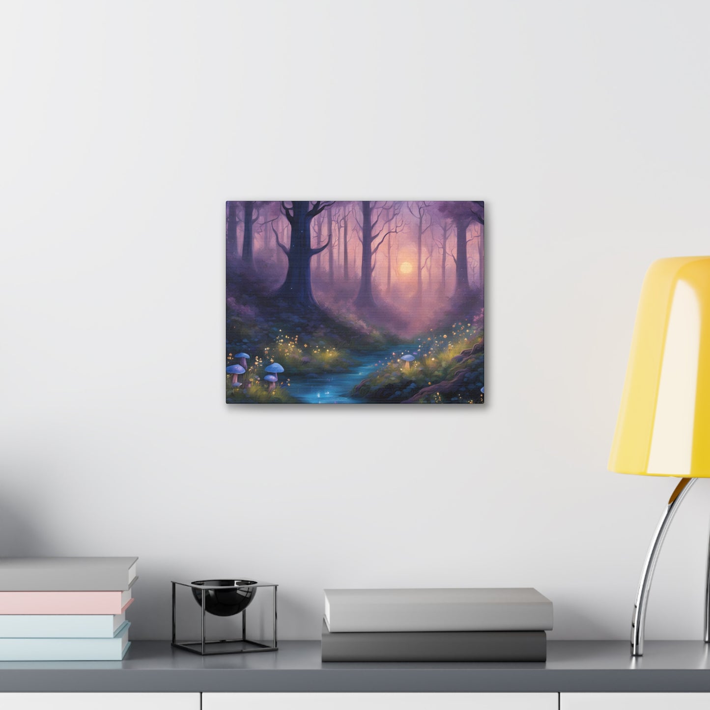 Nature Canvas Gallery Wrap - Mystical Forest Wall Art