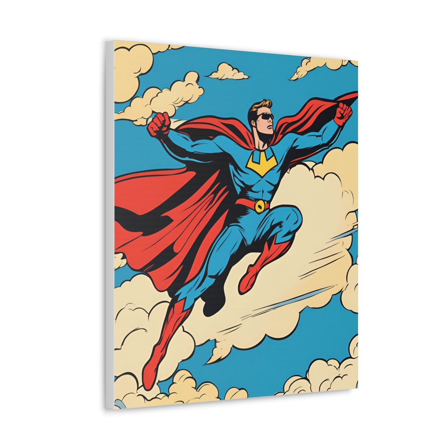 Superhero Canvas Wrap