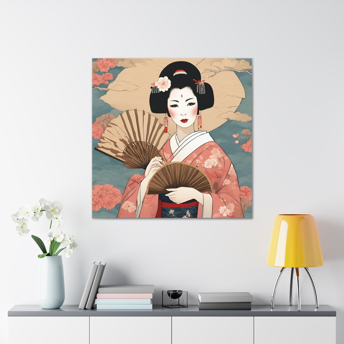 Geisha Canvas Wrap