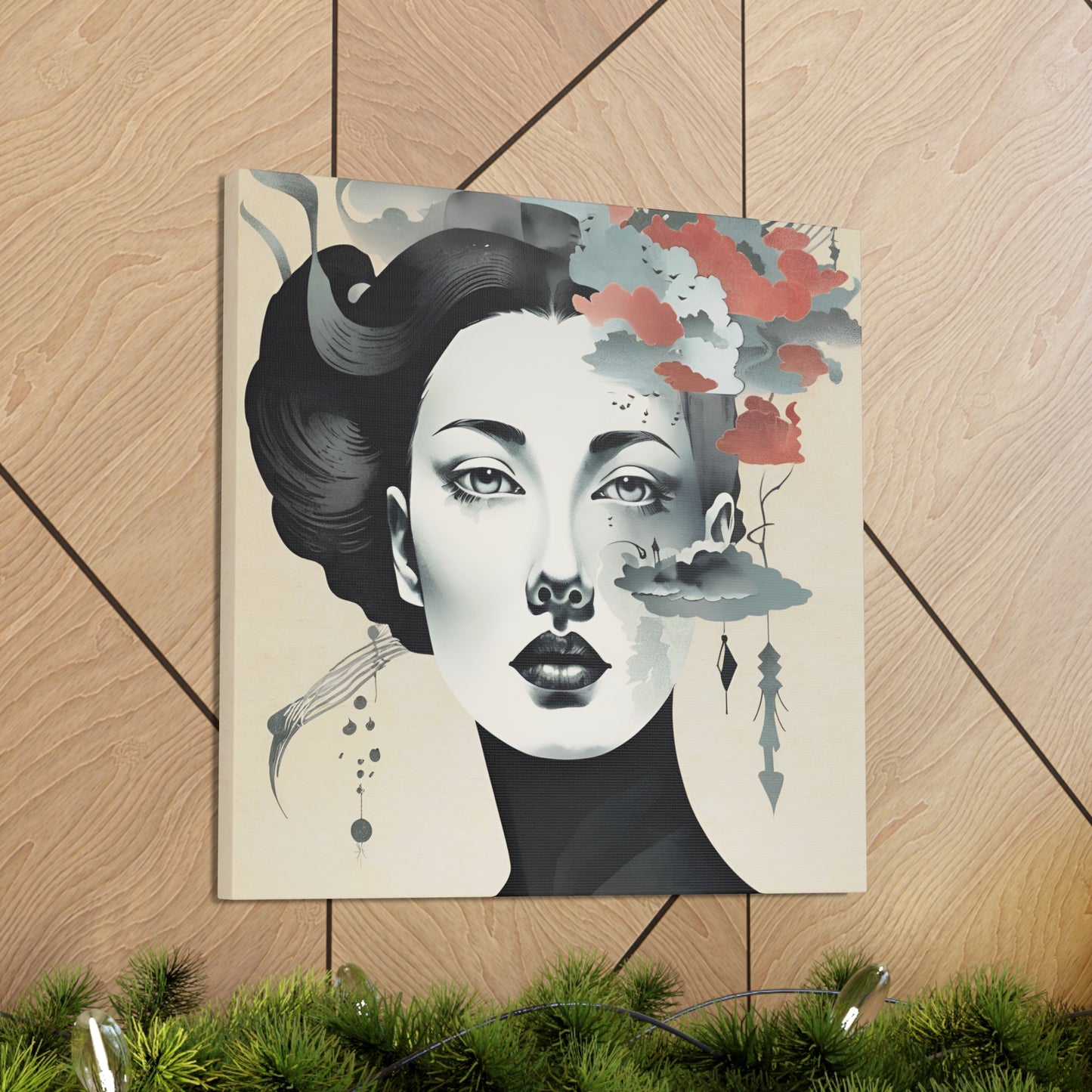 Artistic Canvas Gallery Woman Portrait