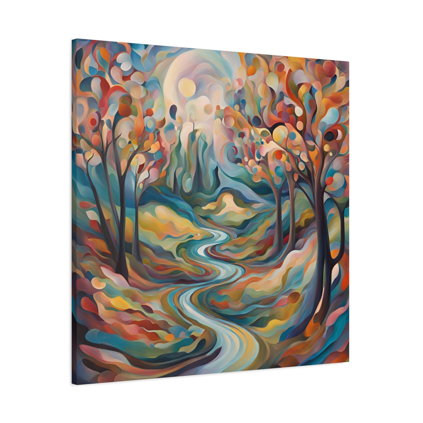 Colorful Landscape Canvas Wall Art - Home Decor