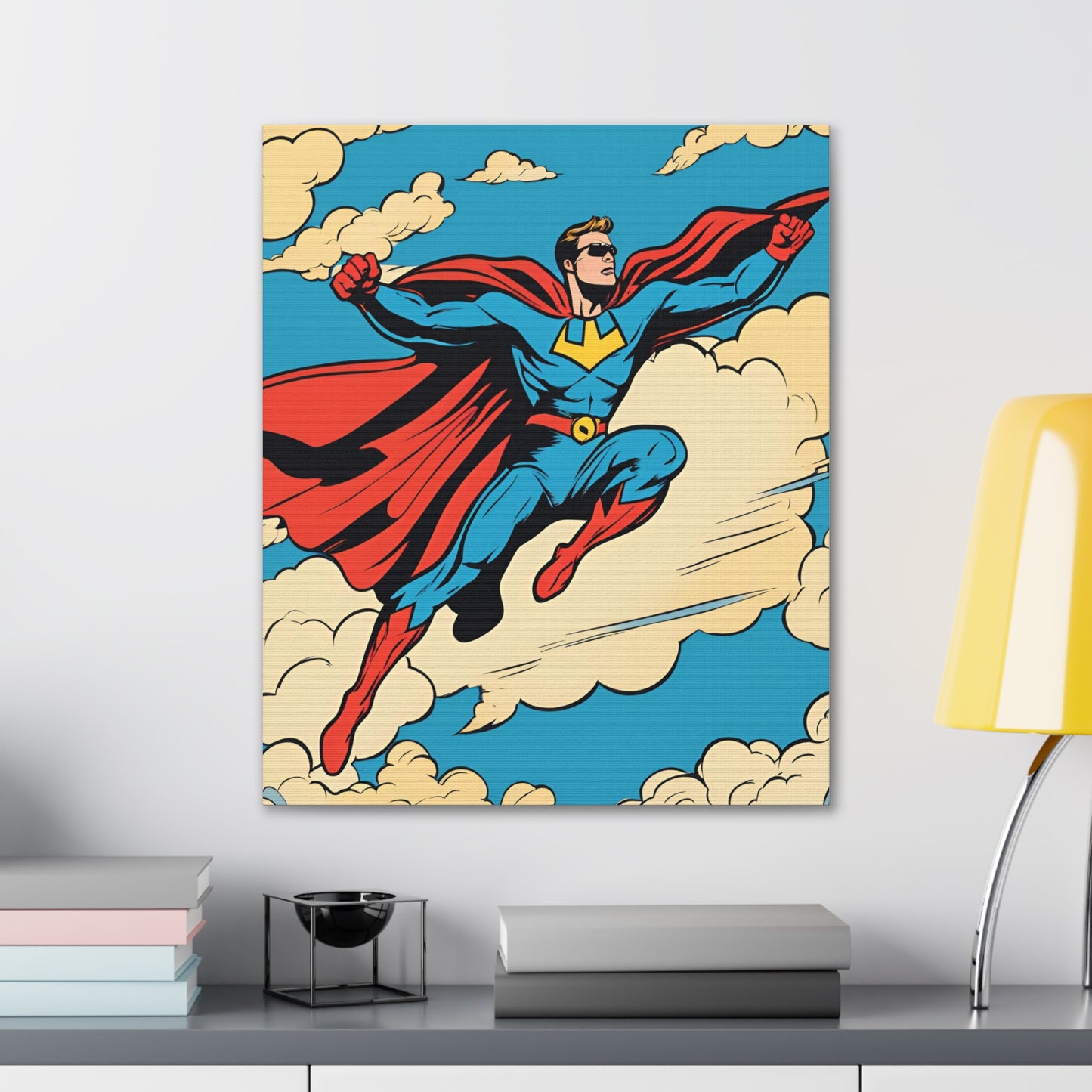 Superhero Canvas Wrap