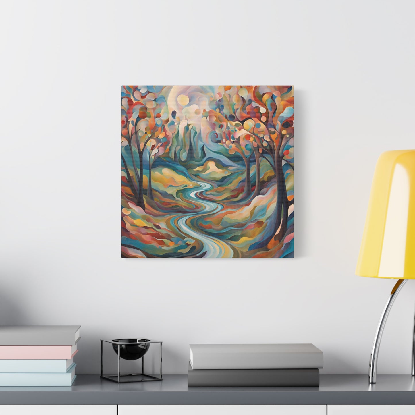 Colorful Landscape Canvas Wall Art - Home Decor