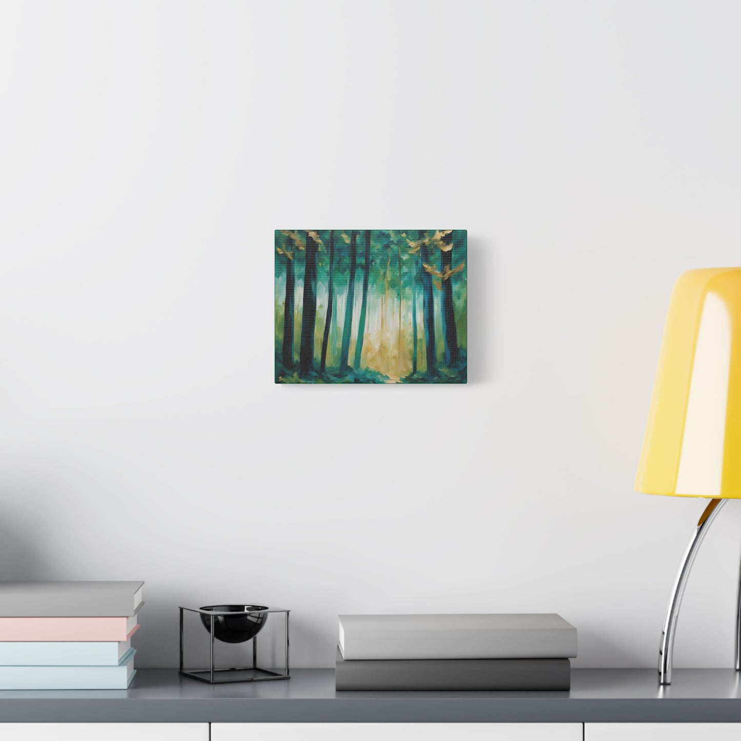 Serene Forest Canvas Wall Art – Tranquil Nature Landscape Print