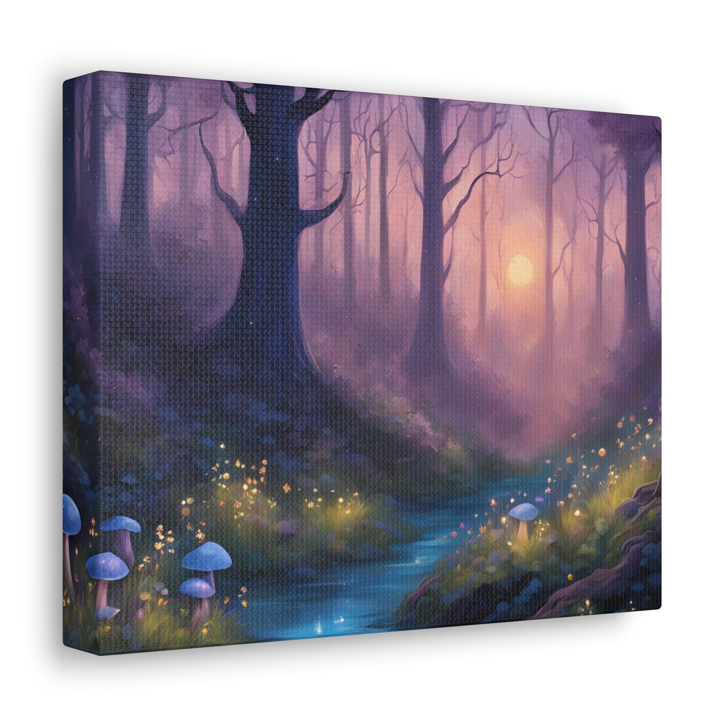 Nature Canvas Gallery Wrap - Mystical Forest Wall Art