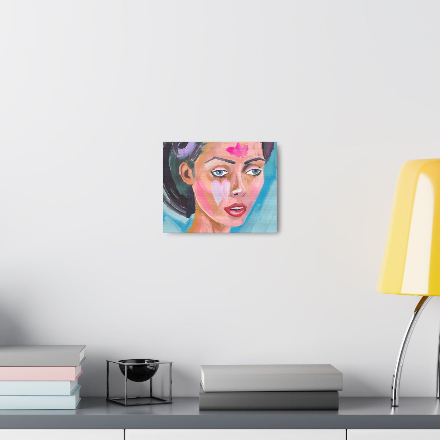 Canvas Wall Art - Vibrant Bold Portrait Art for Home Decor