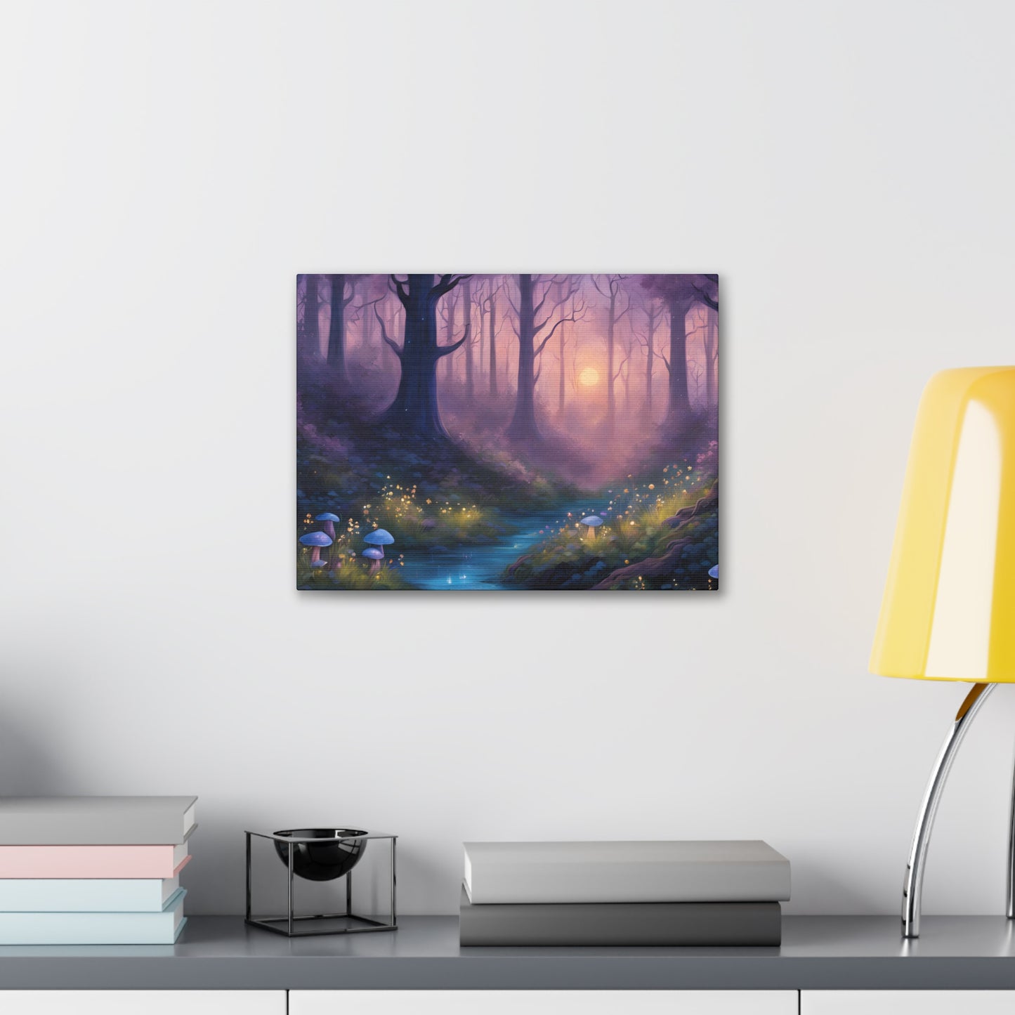 Nature Canvas Gallery Wrap - Mystical Forest Wall Art