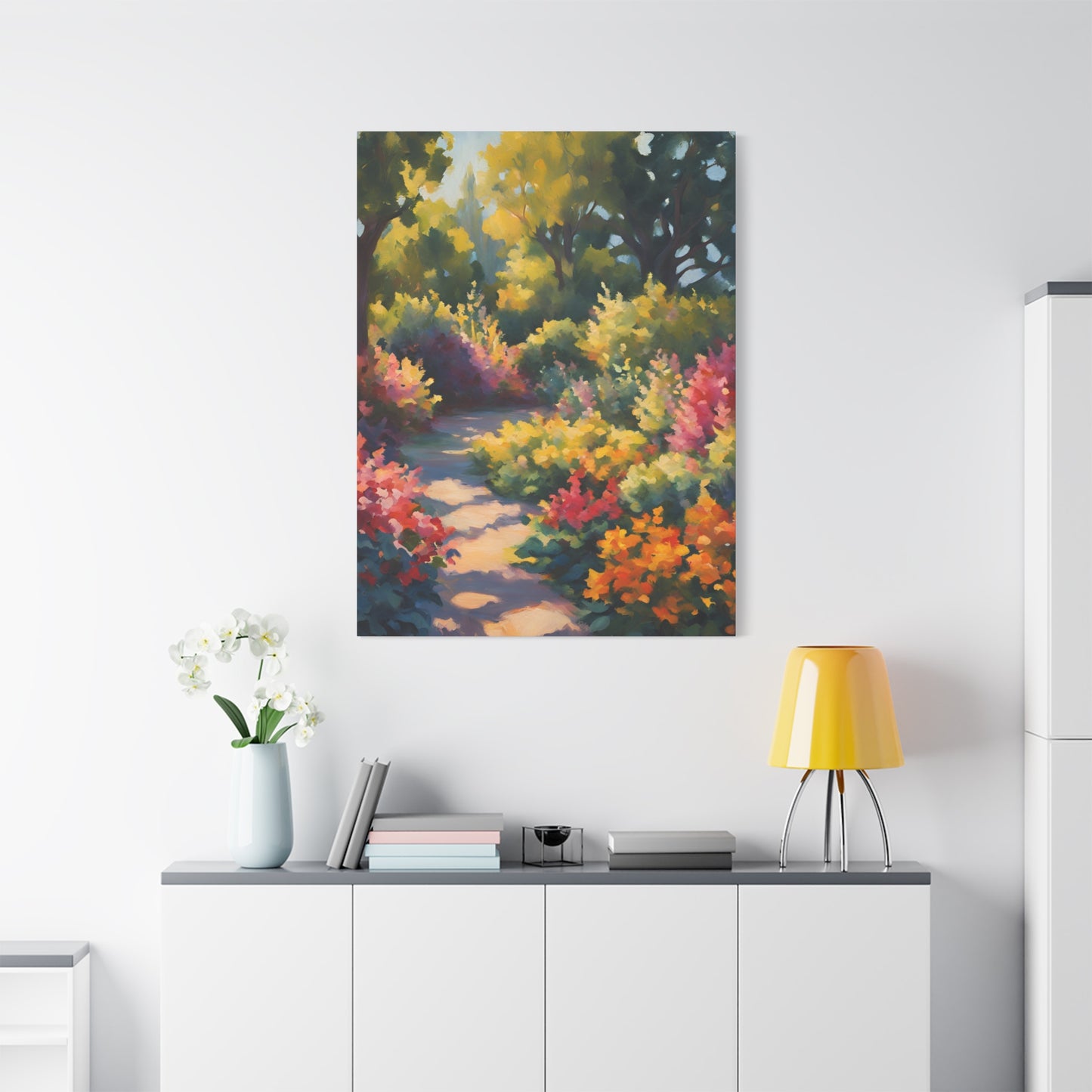 Canvas Print - Sunlit Garden