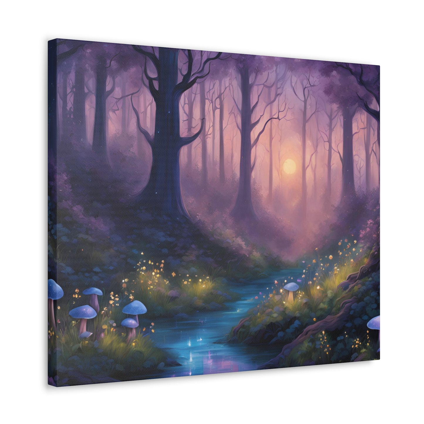 Nature Canvas Gallery Wrap - Mystical Forest Wall Art