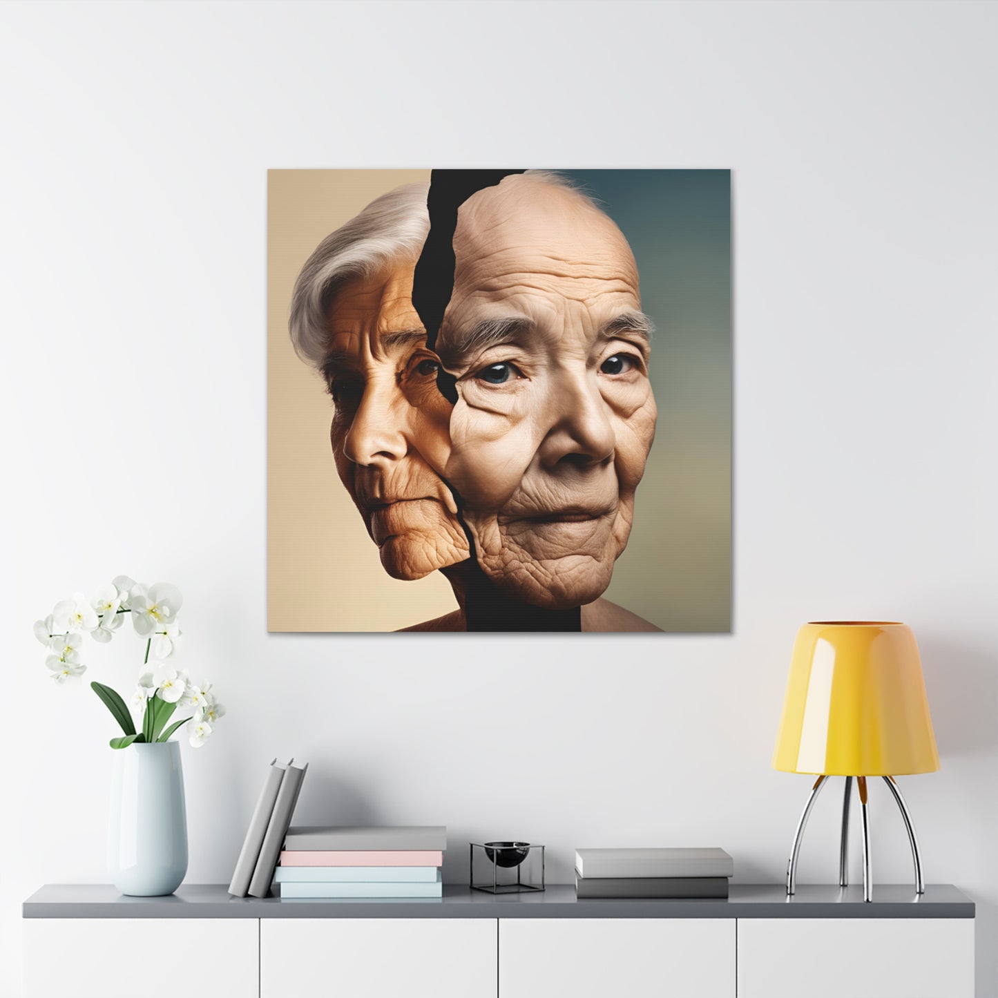 Emotional Canvas Gallery Wraps - Timeless Faces of Aging