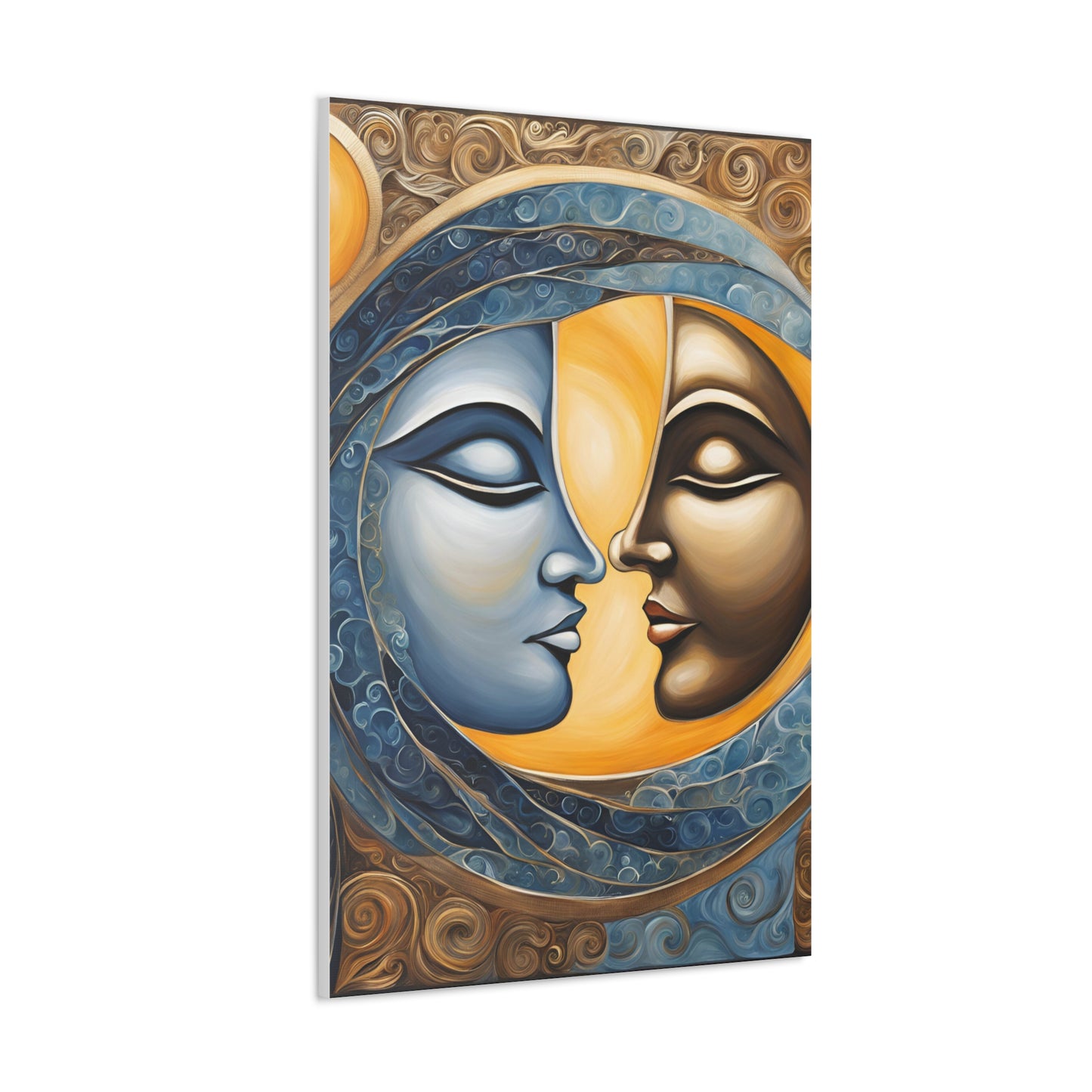 Canvas Gallery Wrap - Duality Embrace Diversity in Art