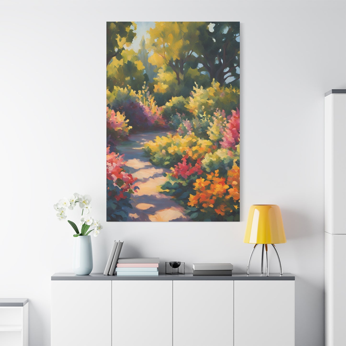 Canvas Print - Sunlit Garden