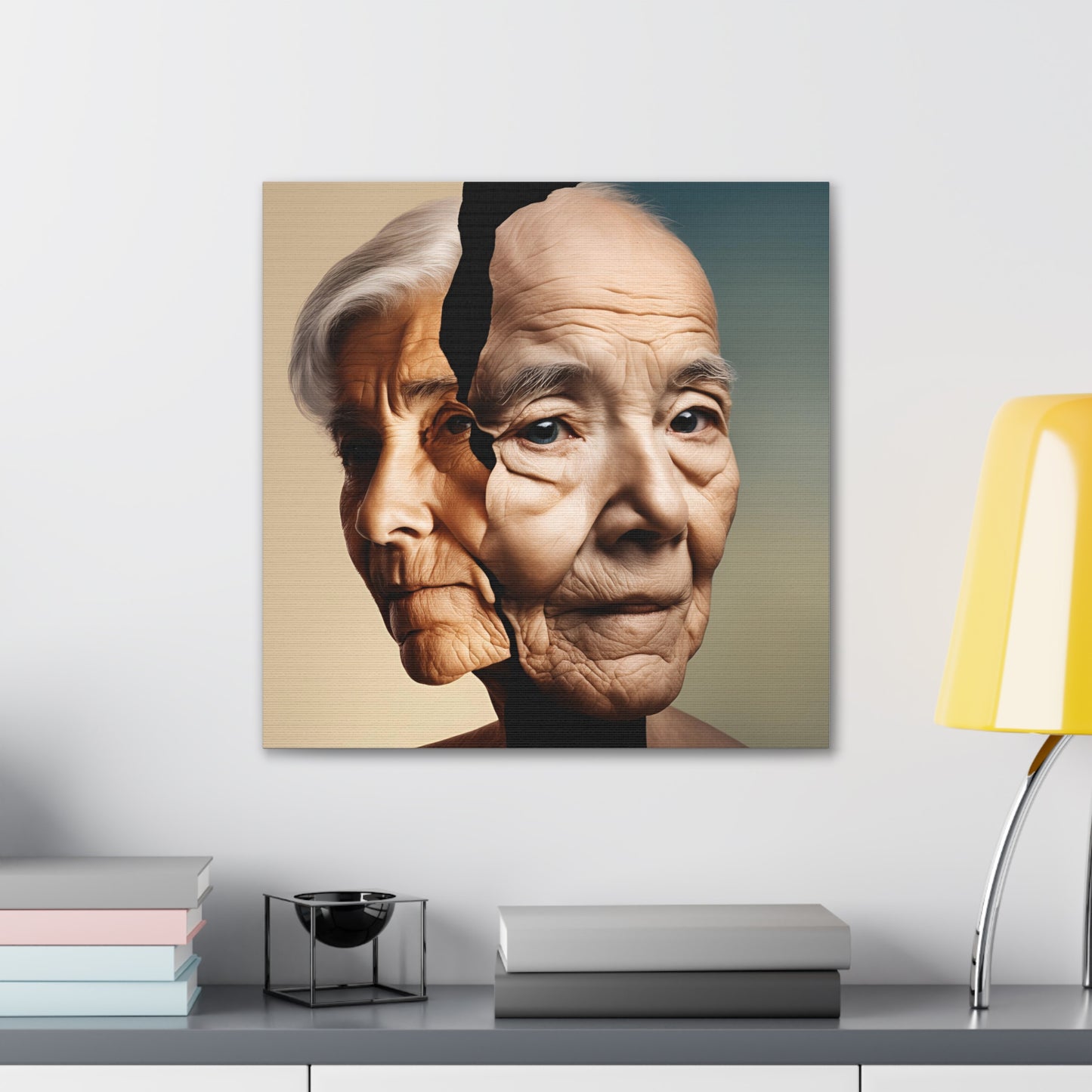 Emotional Canvas Gallery Wraps - Timeless Faces of Aging