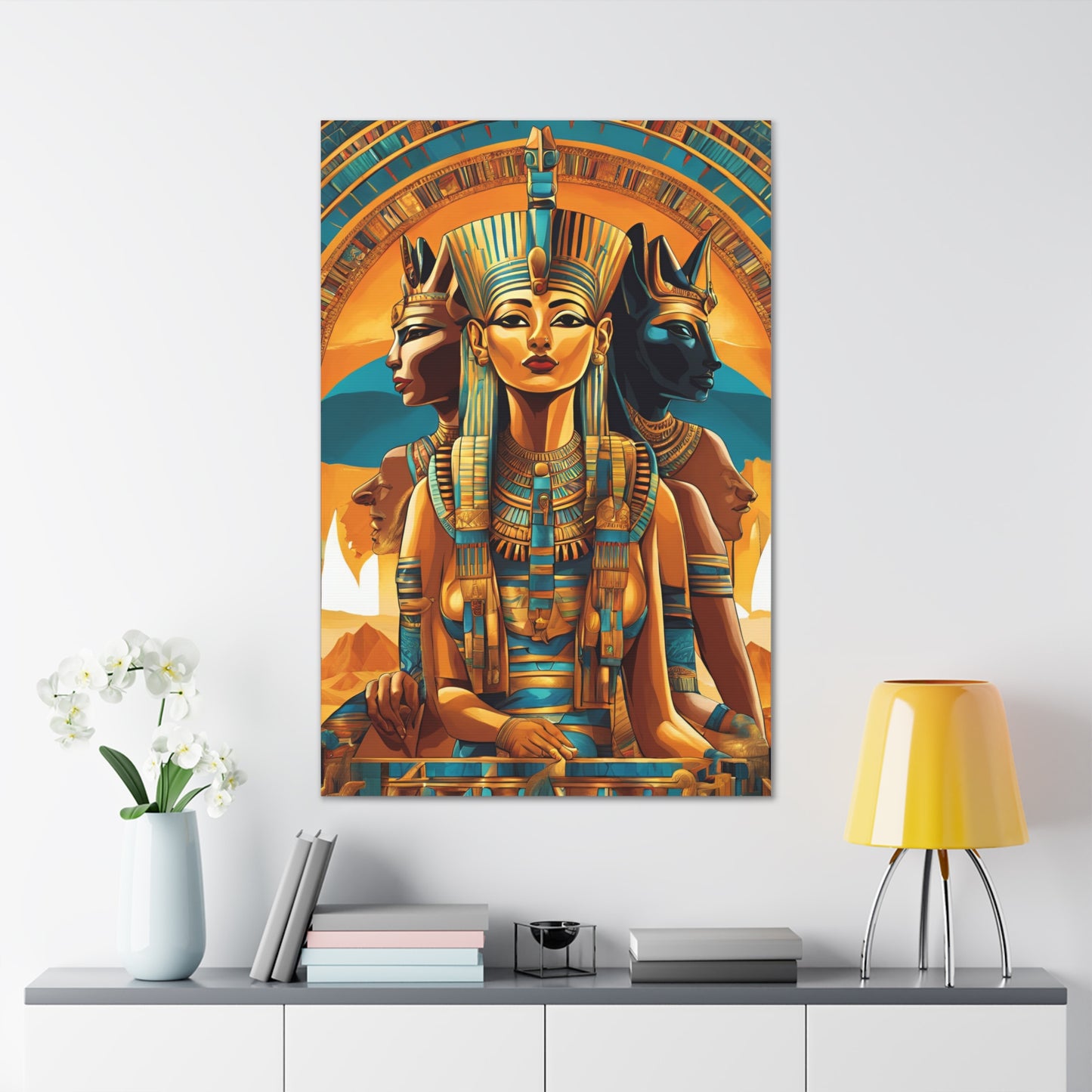 Egyptian Queen Canvas Gallery Wraps - Home Wall Art