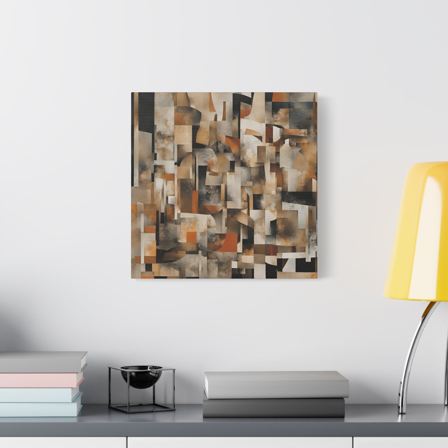 Abstract Matte Canvas