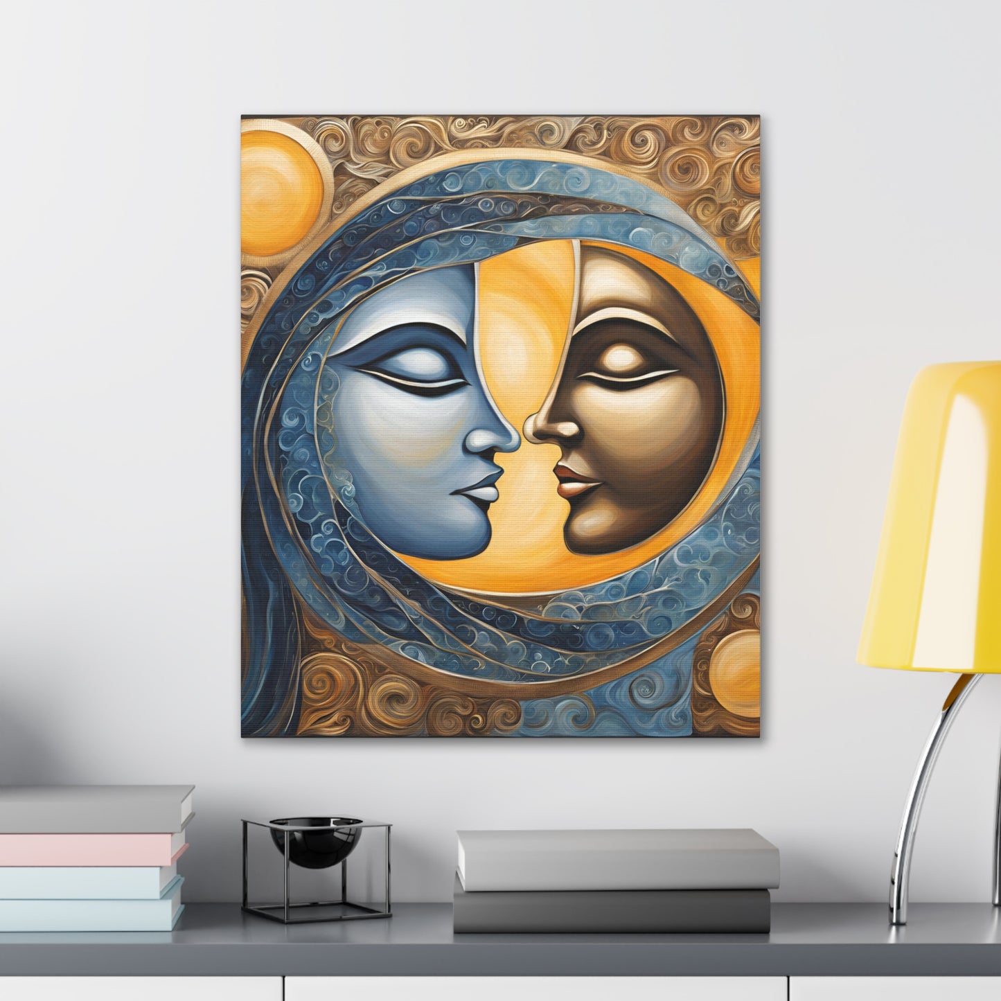 Canvas Gallery Wrap - Duality Embrace Diversity in Art